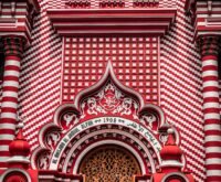 red concrete building