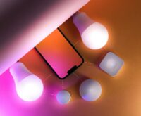 Abstract depiction of digital network connections representing the future user interfaces.