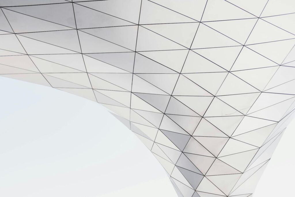 Dynamic lines and shapes representing the potential of selling stock photography and video.