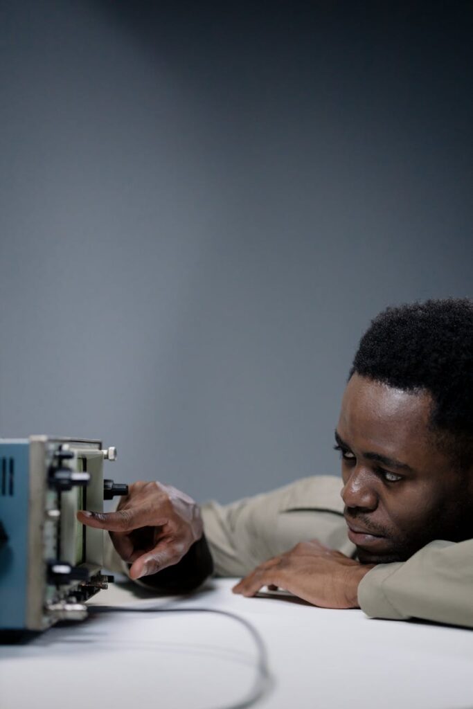 Visual representation of interconnected circuits, symbolizing the intricate pathways within the brain that technology helps us understand.