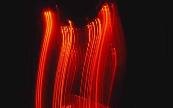 An abstract digital network representing artificial intelligence and data connections.