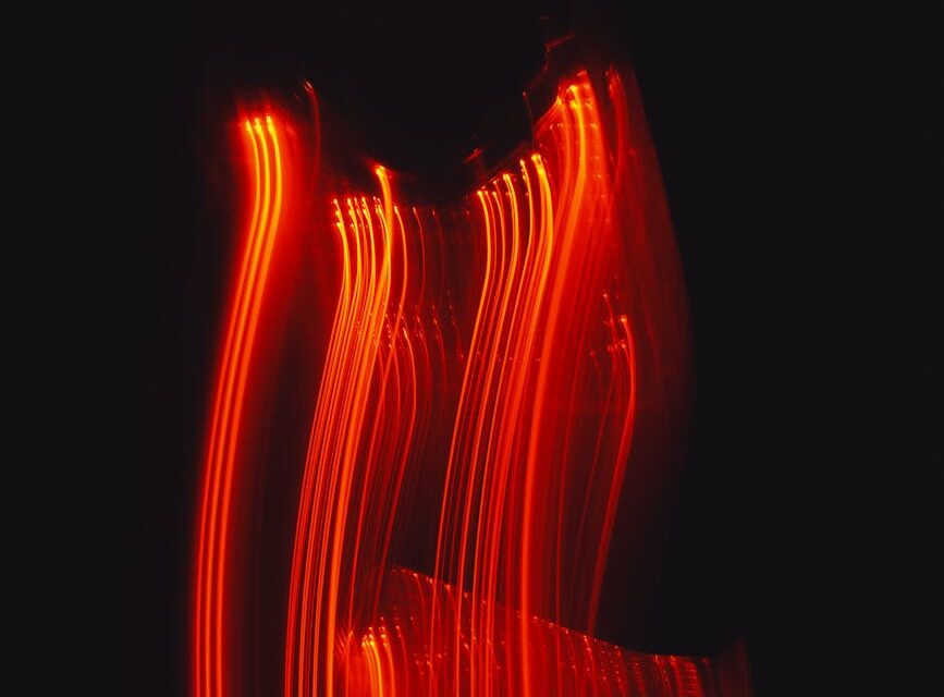 An abstract digital network representing artificial intelligence and data connections.