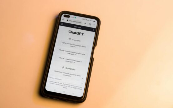A visualization of a glowing blue and purple neural network representing artificial intelligence.