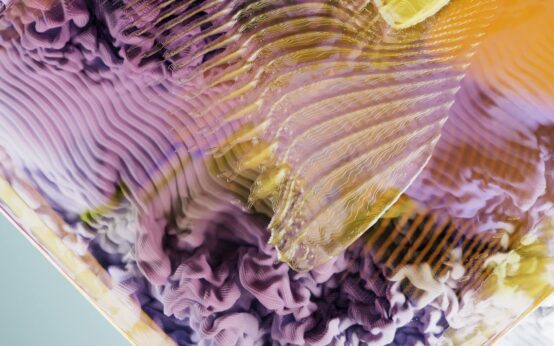 A visualization of a glowing blue neural network on a dark background, representing artificial intelligence.