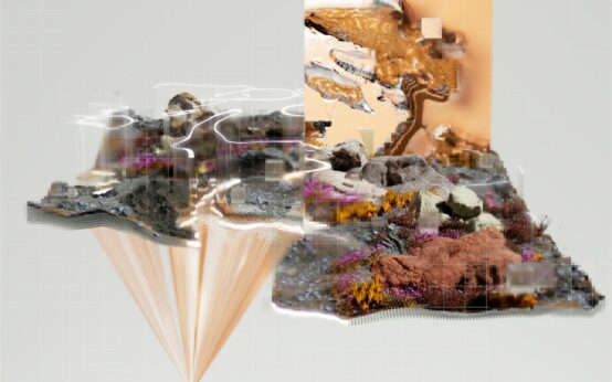 An abstract digital visualization of a glowing blue and purple neural network, representing the complexity of AI.