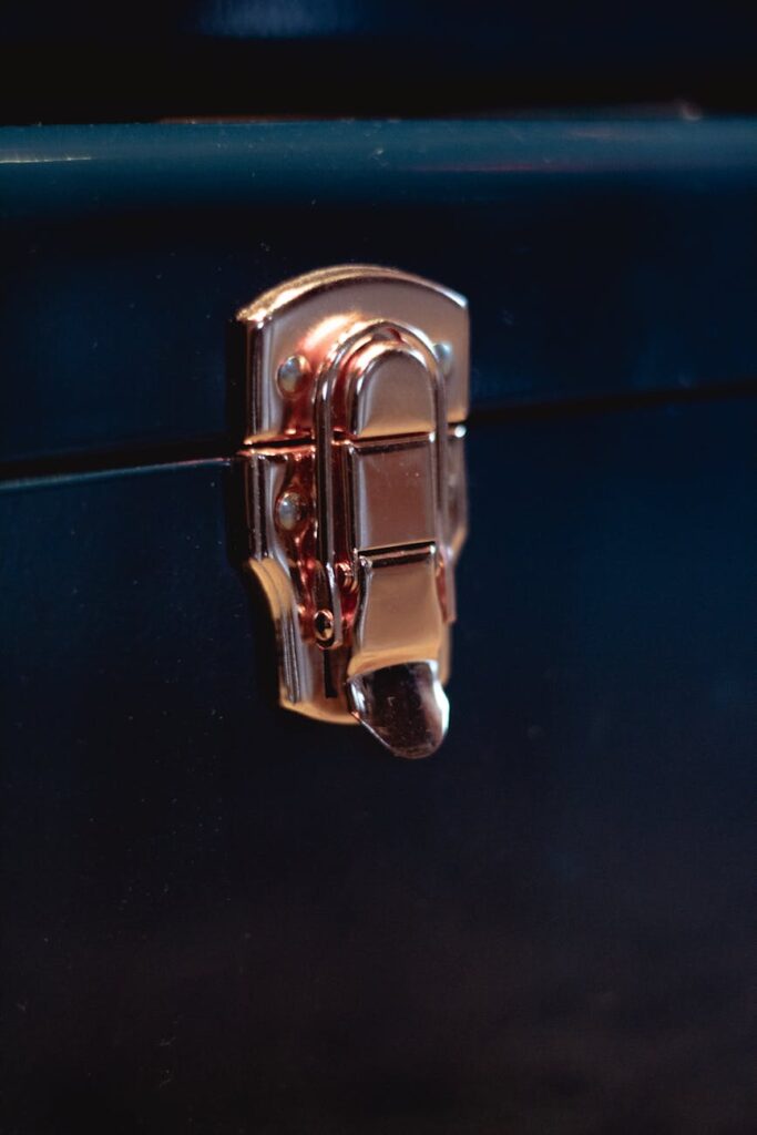 A close-up of a digital padlock icon on a computer screen, symbolizing cybersecurity and wallet protection.