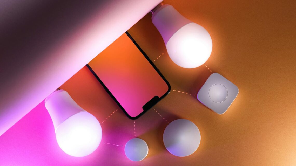 An abstract digital art piece showing a glowing, interconnected network representing a blockchain.