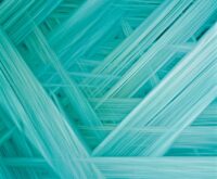 An abstract digital network illustrating the interconnectedness of AI marketing data.