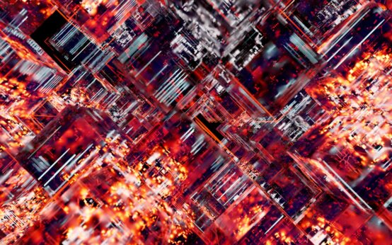 An abstract digital visualization of interconnected nodes representing a complex data network.