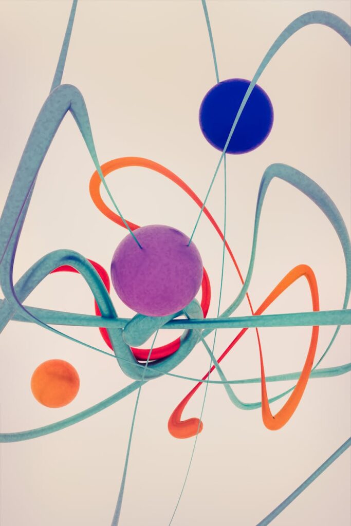 A chart comparing the hyperbolic curve of a constant product AMM with the flatter curve of a hybrid AMM.