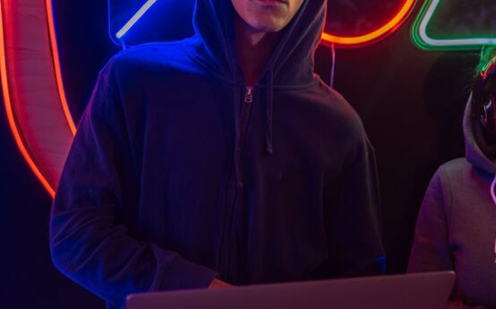 An abstract digital rendering of a glowing blue and purple neural network, representing artificial intelligence.