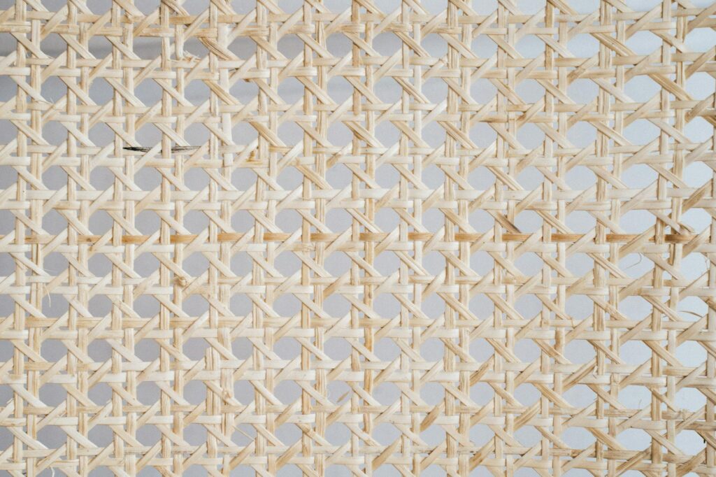 A close-up illustration of the hexagonal lattice structure of graphene.