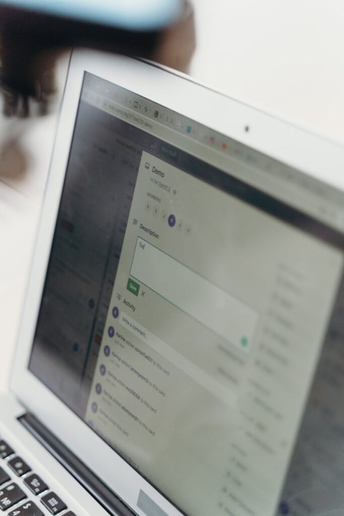 Detailed close-up of a smart contract's source code on a computer monitor.
