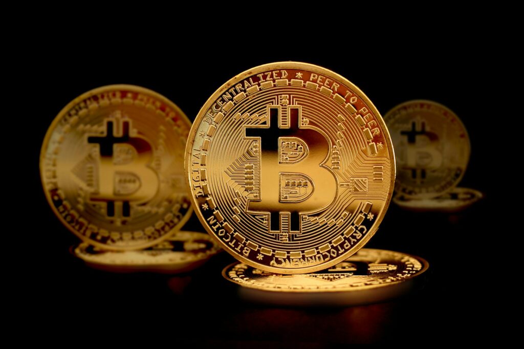 A diagram illustrating the process of a cryptocurrency transaction moving from one wallet to another.