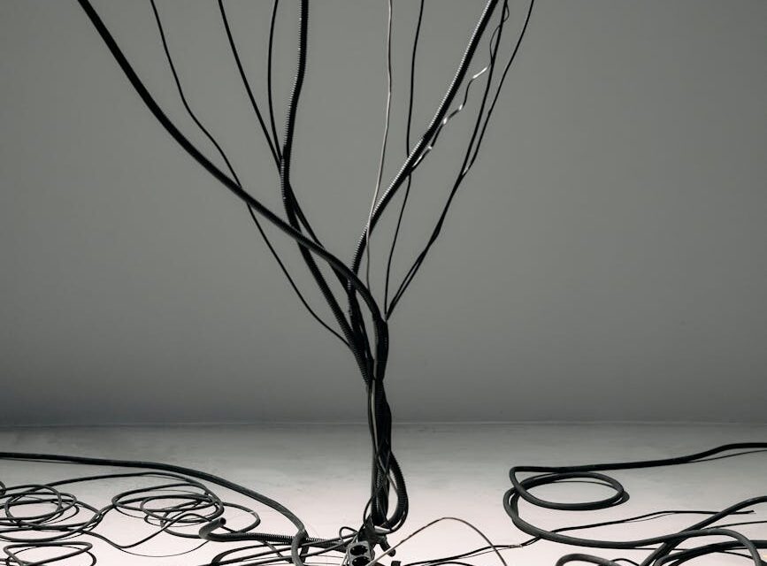 Abstract visualization of interconnected nodes representing a decentralized network.