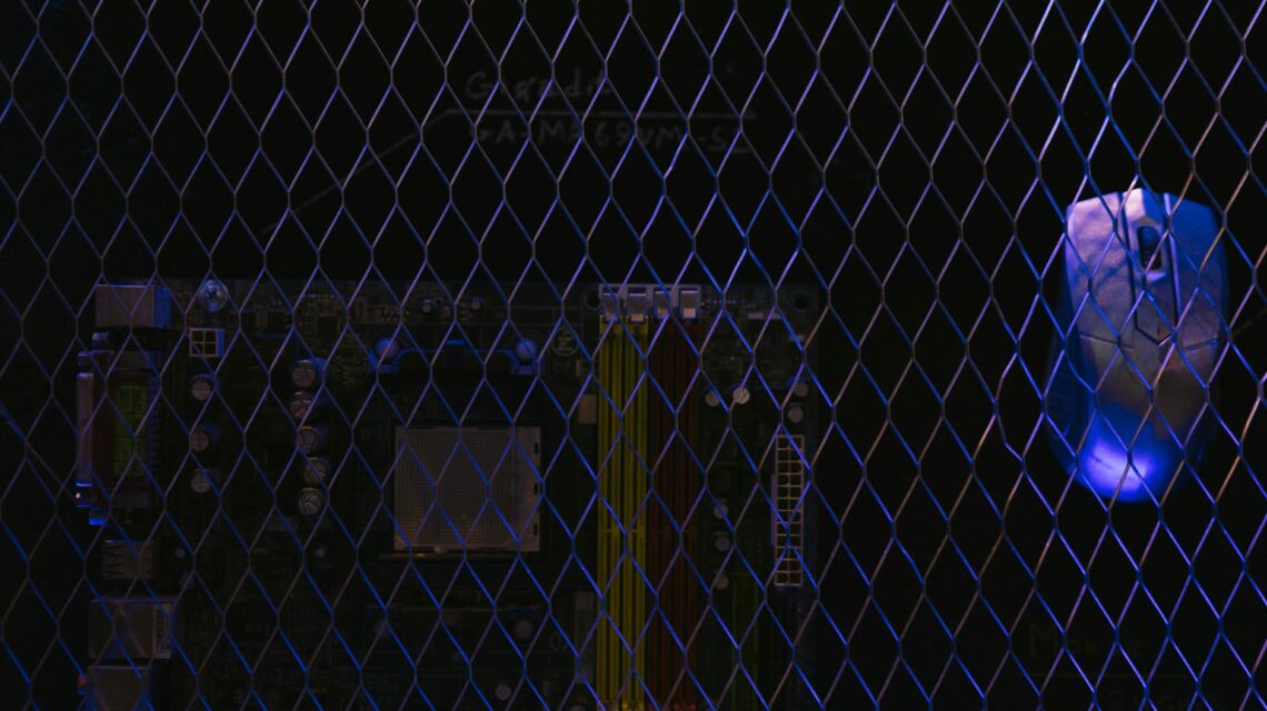 An abstract visualization of interconnected nodes representing a complex data network.