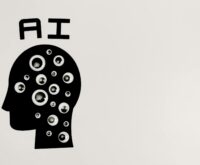 An abstract visualization of a decentralized blockchain network with glowing nodes.