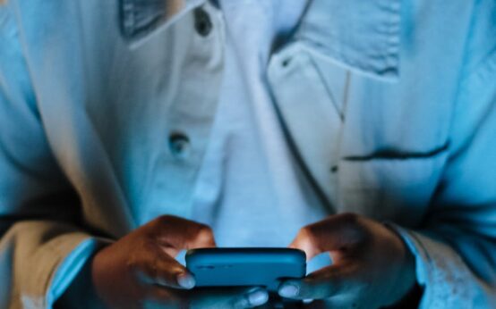 An abstract visualization of interconnected nodes representing a blockchain network.