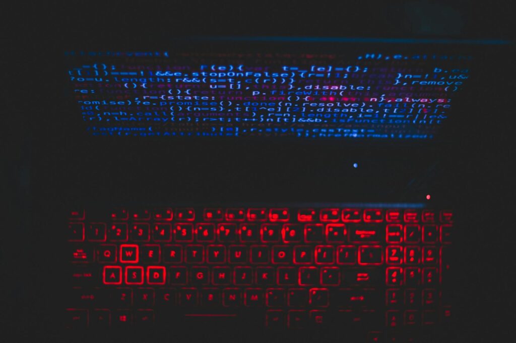 A close-up of a computer screen showing glowing dollar sign icons, illustrating digital monetization.